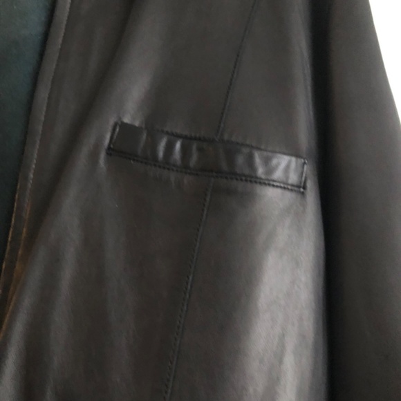 ♡ Greg Norman Men’s Leather Jacket - Picture 4 of 8